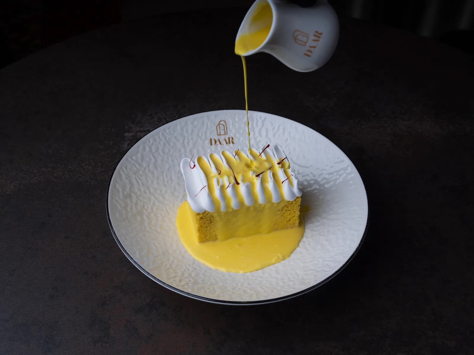 Saffron Milk Cake